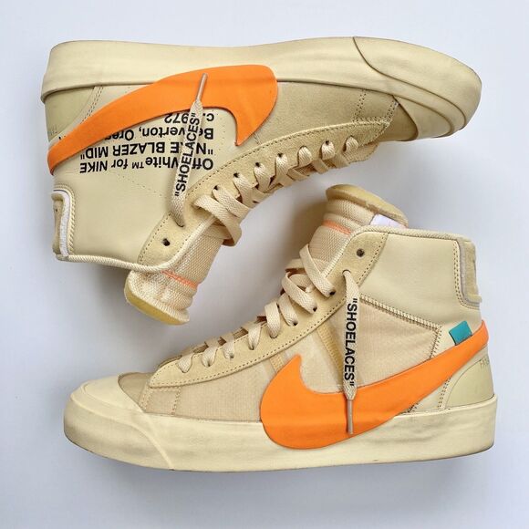 Nike Other - Size 10 - Nike Blazer Mid x OFF-WHITE All Hallows Eve 2018 AA3832-700